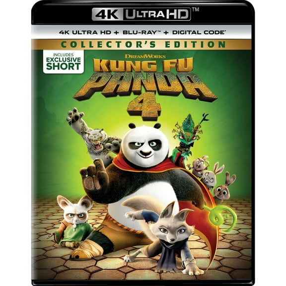 Kung Fu Panda 4 (4K Ultra HD + Blu-ray + Digital Copy)