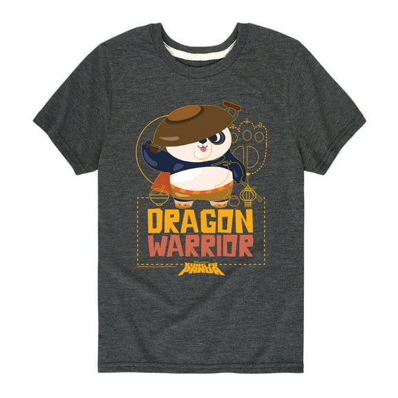Kung Fu Panda 4 - Dragon Warrior - Toddler And Youth Short Sleeve Graphic T-Shirt