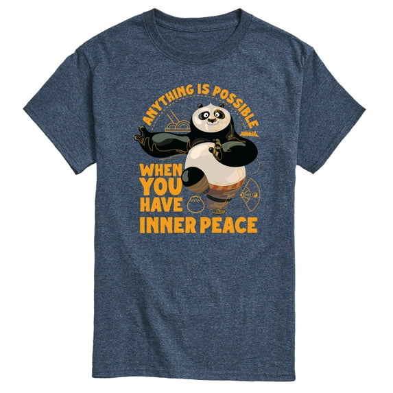 Kung Fu Panda 4 - Inner Peace - Men's Short Sleeve Graphic T-Shirt