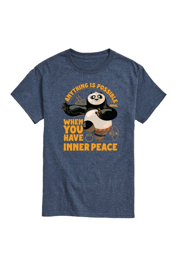 - Inner Peace - Men's Short Sleeve Graphic T-Shirt