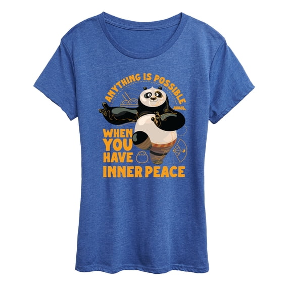 Kung Fu Panda 4 - Inner Peace - Women'S Short Sleeve Graphic T-Shirt