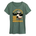 thumbnail image 1 of Kung Fu Panda 4 - Inner Peace - Women'S Short Sleeve Graphic T-Shirt, 1 of 5