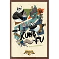 thumbnail image 1 of Kung Fu Panda 4 - Kung-Fu Wall Poster, 22.375" x 34" Framed, 1 of 5