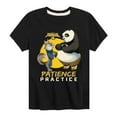 thumbnail image 1 of Kung Fu Panda 4 - Patience Practice - Toddler And Youth Short Sleeve Graphic T-Shirt, 1 of 5