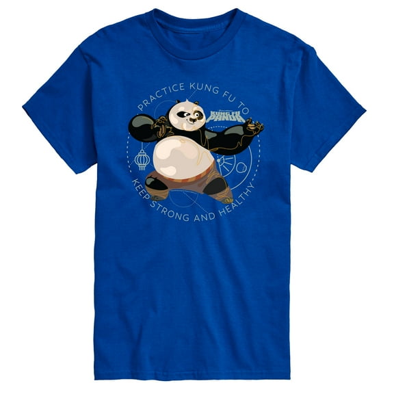 Kung Fu Panda 4 - Practice Kung Fu - Men's Short Sleeve Graphic T-Shirt