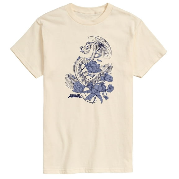 Kung Fu Panda 4 - Snake Flowers - Men's Short Sleeve Graphic T-Shirt