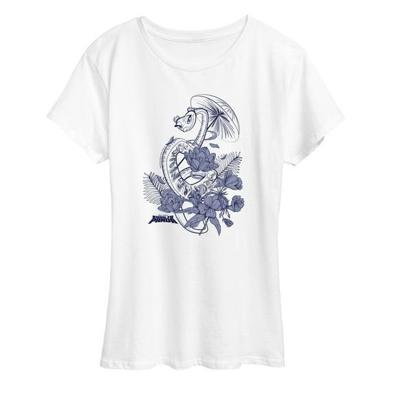 Kung Fu Panda 4 - Snake Flowers - Women'S Short Sleeve Graphic T-Shirt