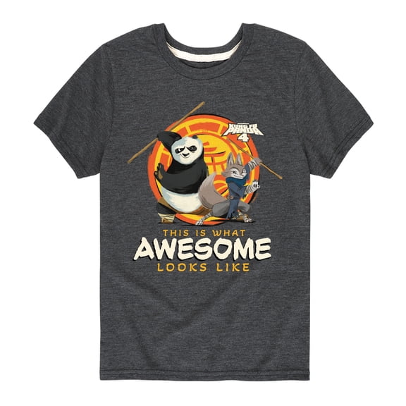 Kung Fu Panda 4 - This Is What Awesome Looks Like - Toddler And Youth Short Sleeve Graphic T-Shirt
