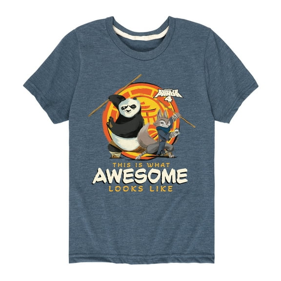 Kung Fu Panda 4 - This Is What Awesome Looks Like - Toddler And Youth Short Sleeve Graphic T-Shirt
