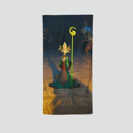 Kung Fu Panda 4 has designed a one-of-a-kind towel, making it an excellent gift for fans. Great for fitness, yoga, boxing, and sunbathing, it measures 13.8"x28.7".