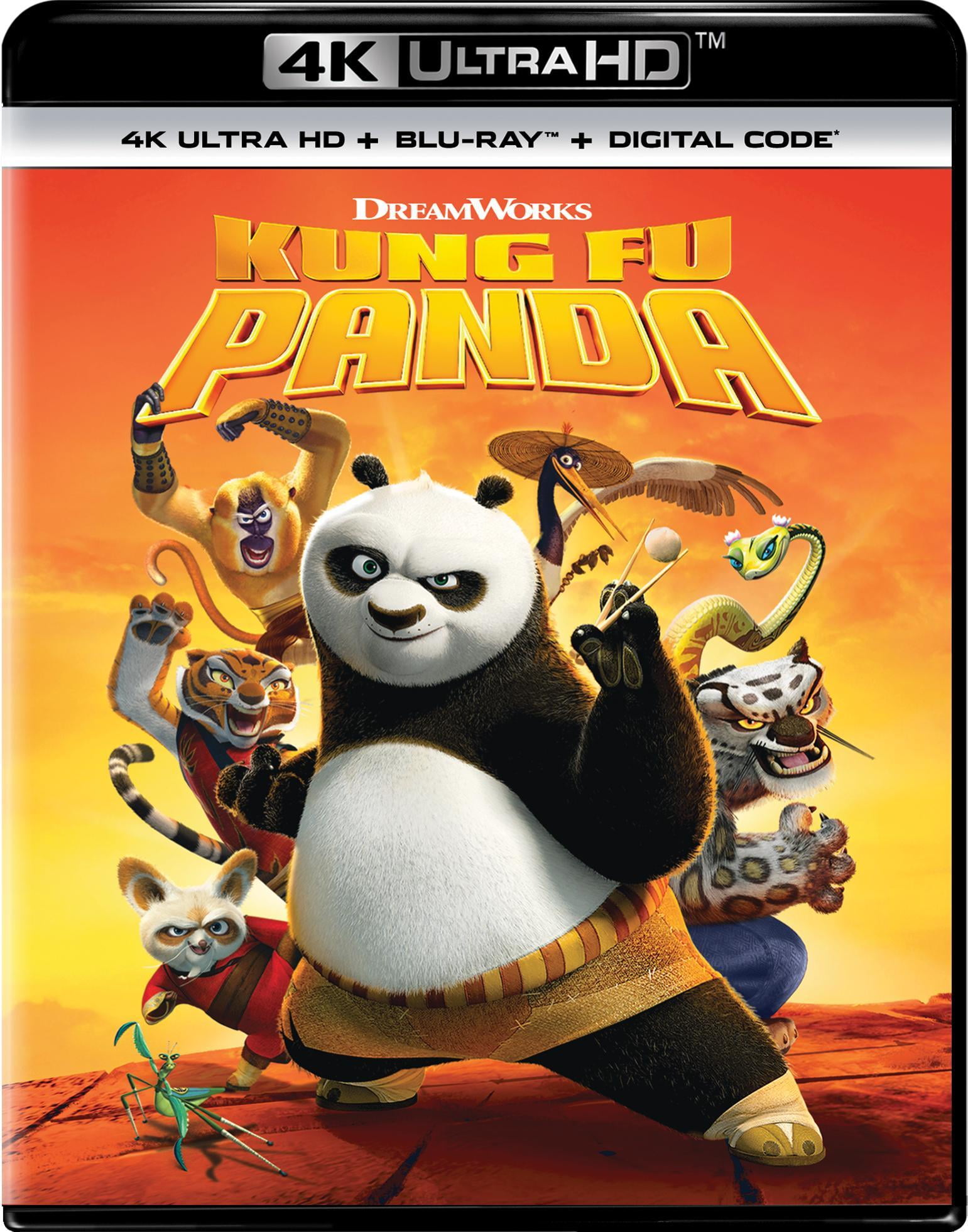 Kung Fu Panda 4K Ultra HD + Blu-ray + Digital Copy, DreamWorks