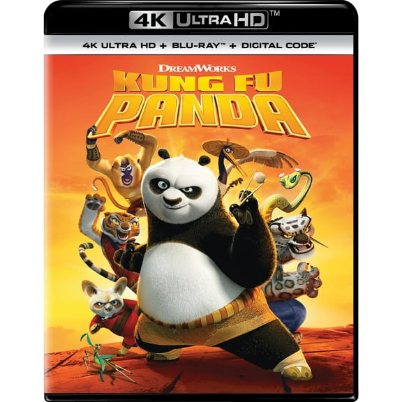Kung Fu Panda (4K Ultra HD + Blu-ray + Digital Copy)
