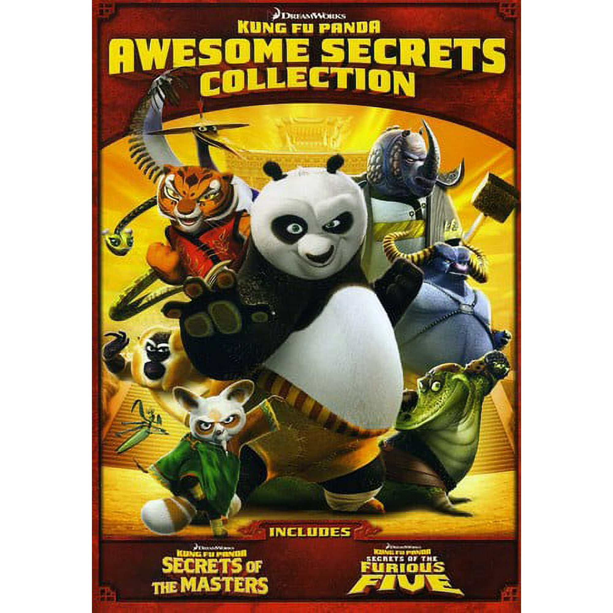 Kung Fu Panda Secrets Of The Masters Dvd