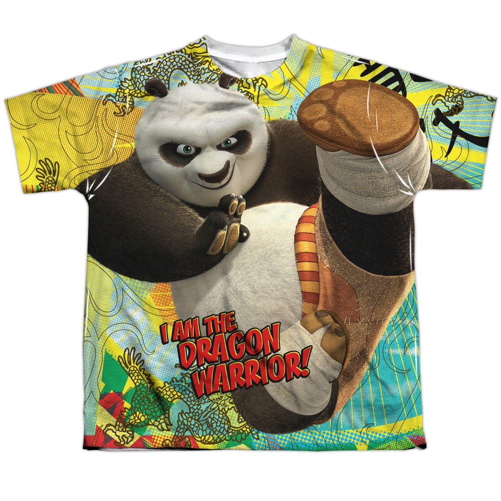 Kung Fu Panda Guerrero Dragón Camisa Joven de Ecuador Ubuy
