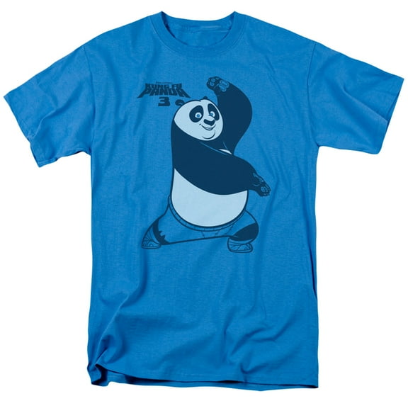 Kung Fu Panda/Fighting Stance S/S Adult 18/1-Turquoise