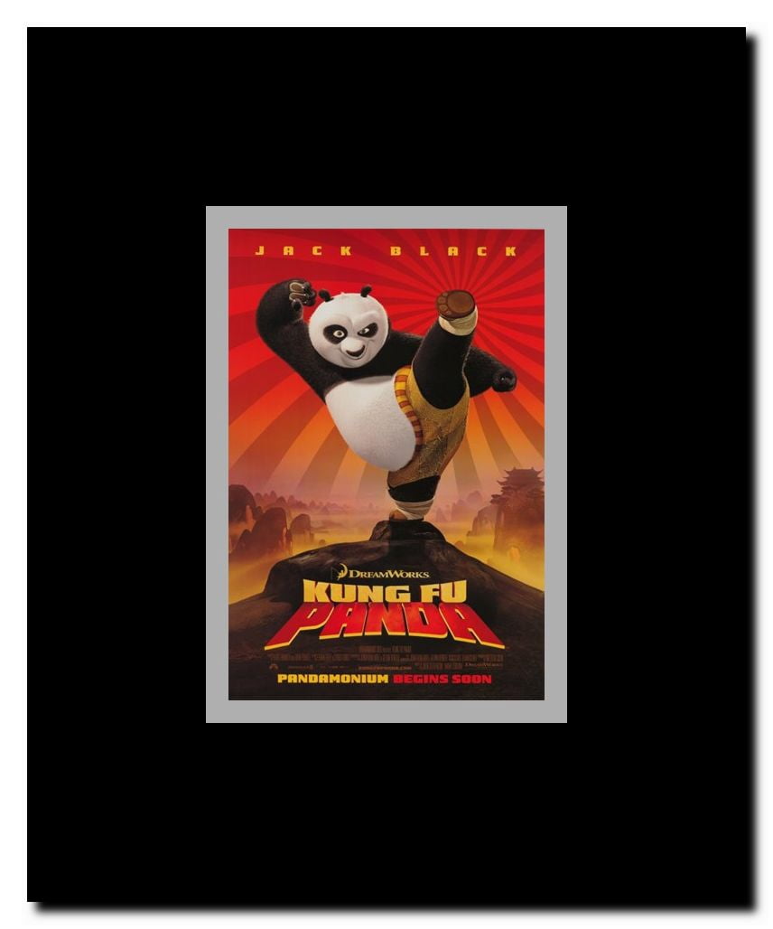 Kung Fu Panda Framed Movie Poster