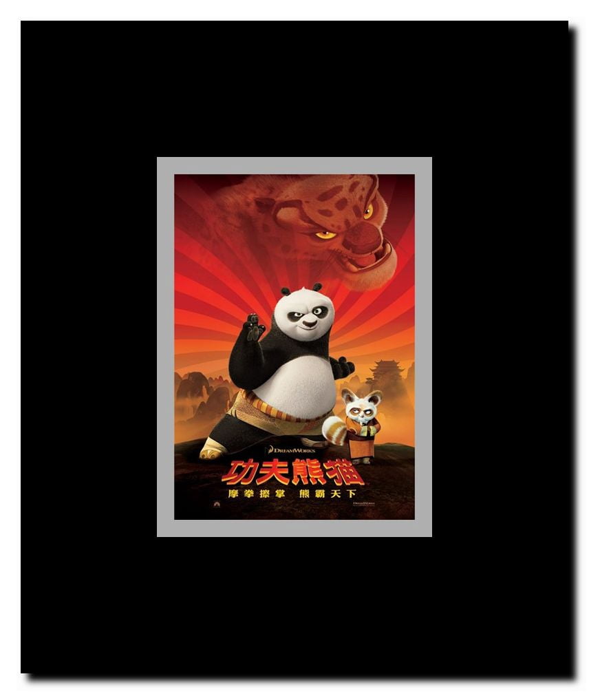 Kung Fu Panda Framed Movie Poster