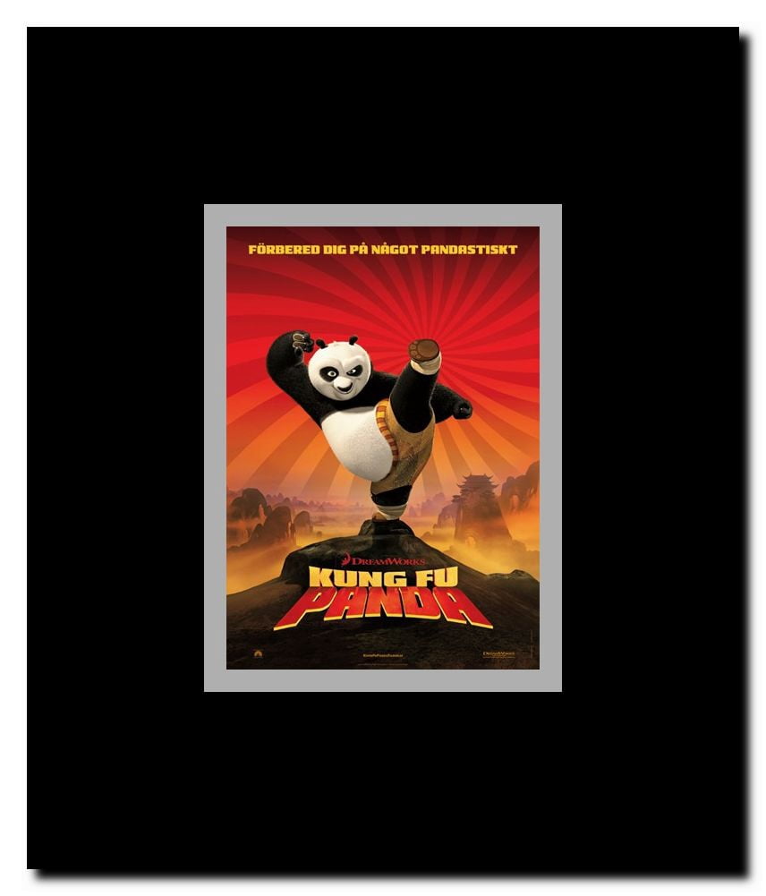 Kung Fu Panda Framed Movie Poster