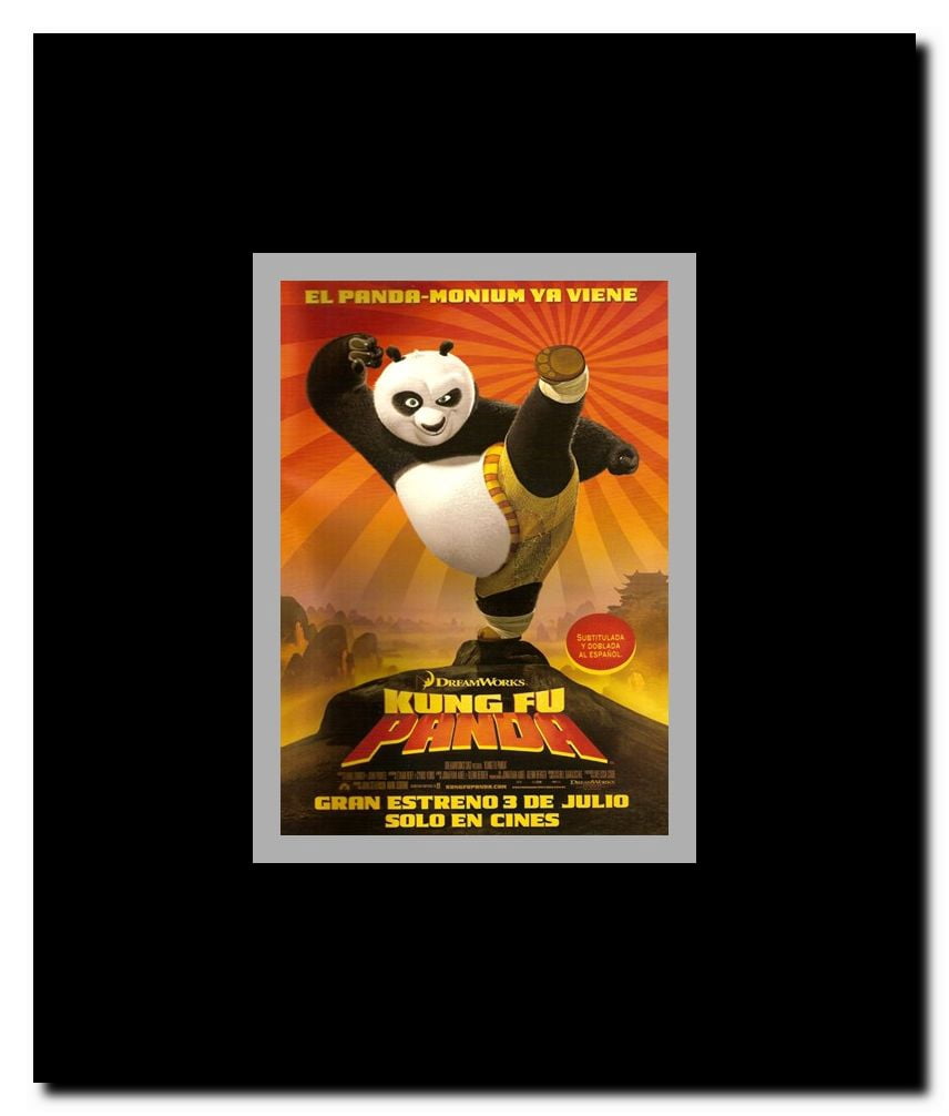 Kung Fu Panda Framed Movie Poster