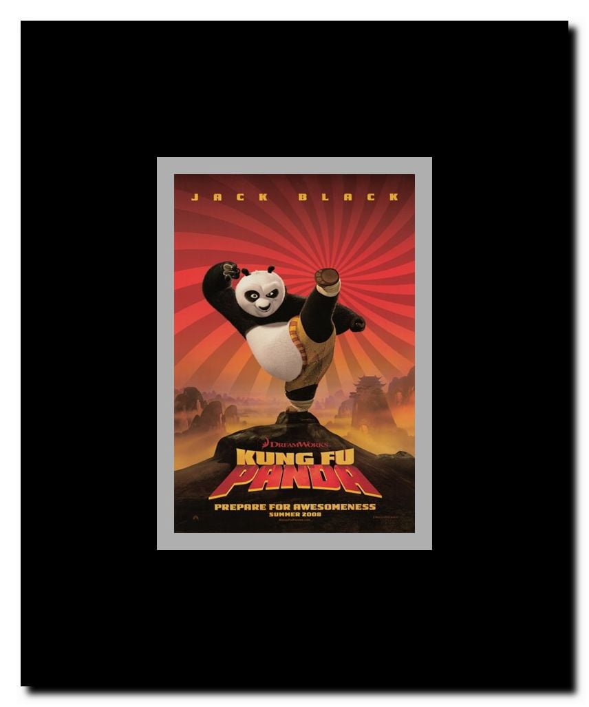 Kung Fu Panda Framed Movie Poster