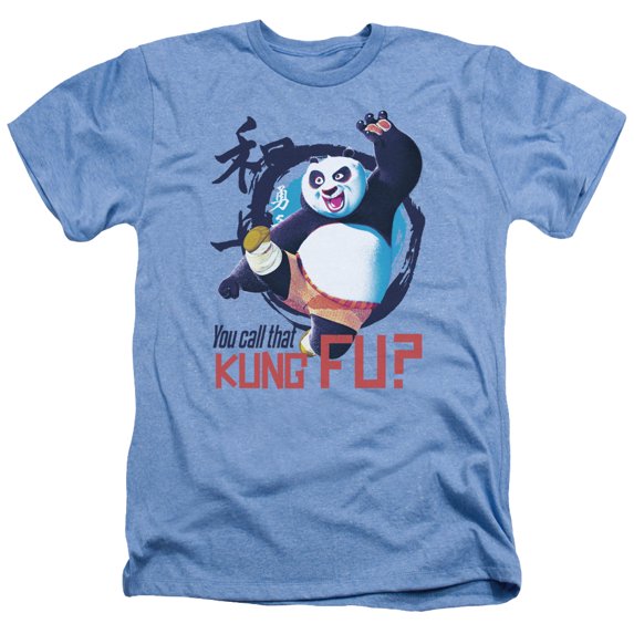 Kung Fu Panda - Kung Fu - Heather Short Sleeve Shirt - XXX-Large