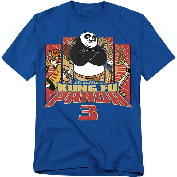 Kung Fu Panda T-Shirt Kung Furry Unisex Graphic Tee For Men & Women