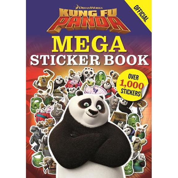 Official Kung Fu Panda Kung Fu Panda Mega Sticker Book (Paperback) DreamWorks Kung Fu Panda