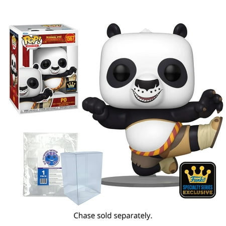 Kung Fu Panda: Po #1567 - Specialty Series Funko Pop + Plastic Protective Case