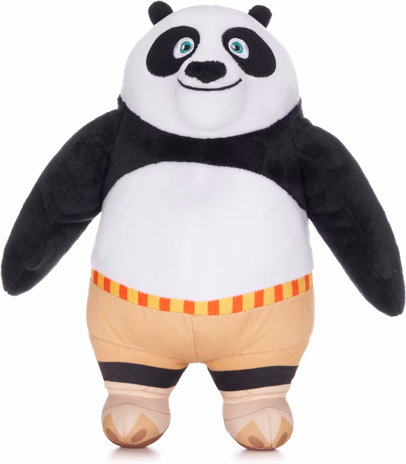 Kung Fu Panda Soft Child Stuffed Animals & Plush Toys, PP Cotton Black White, 25 cm
