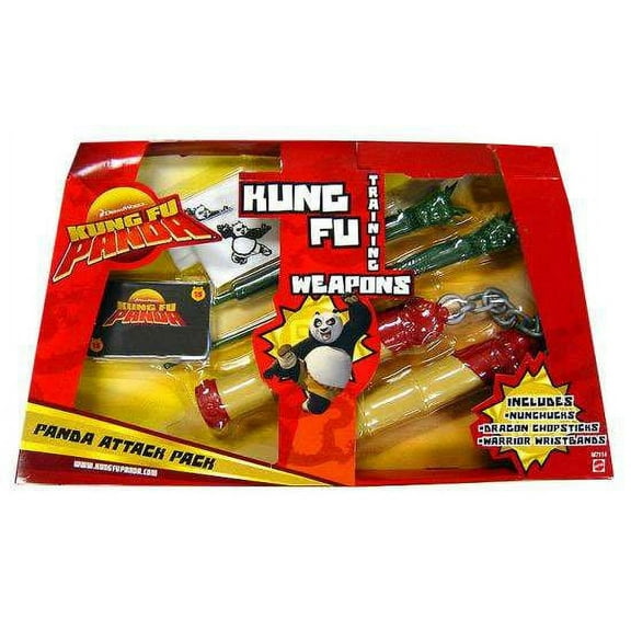 Kung Fu Panda Training Weapons Panda Attack Pack