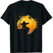 Kung Fu Po Tai Chi Martial Arts T-Shirt: A Tribute to the Serenity of Sunset