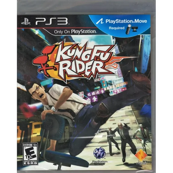 Kung Fu Rider (PlayStation Move) PS3 (Brand New Factory Sealed US Version) PlayStation 3