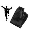 thumbnail image 1 of Kung Fu Tai Chi Uniform Pants Black elastick kung fu Uniform Pants, 1 of 2