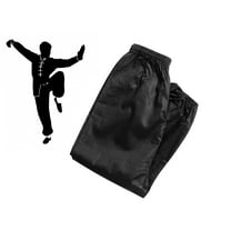 Kung Fu Tai Chi Uniform Pants Black elastick kung fu Uniform Pants