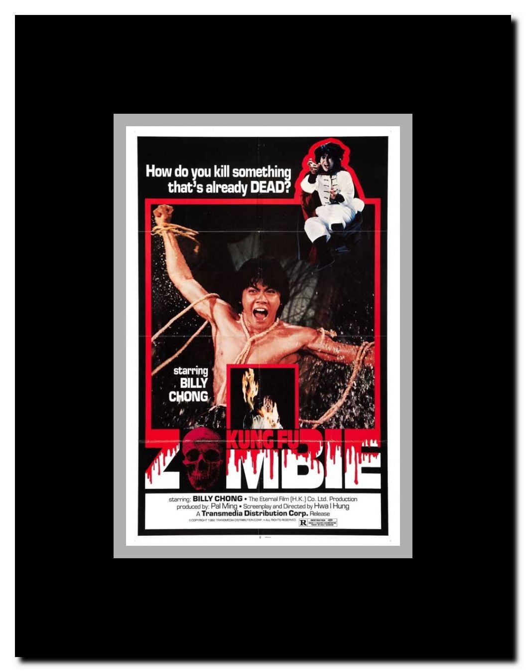 Kung Fu Zombie Framed Movie Poster