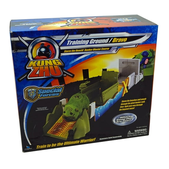 Kung Zhu Training Ground Special Forces Bravo Playset - Zhu Zhu Pets Hamsters Not Included