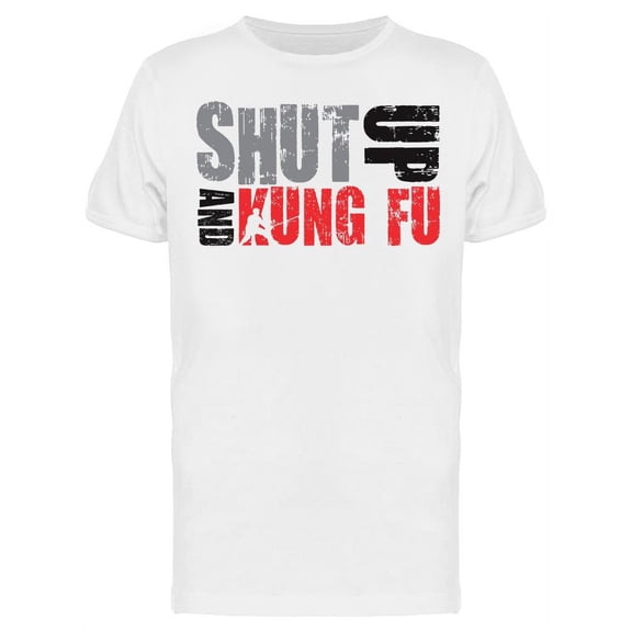Kung-fu Phrase T-Shirt Men -Image by Shutterstock, Male Medium