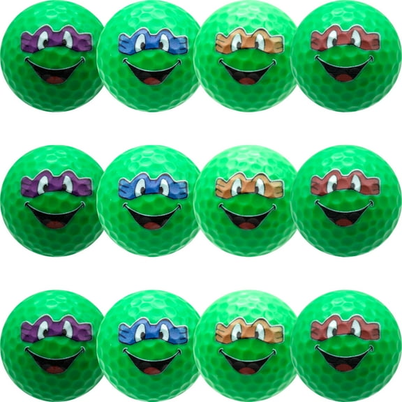 Kungfoo Turtle Golf Balls 12 Pack by GBM Golf