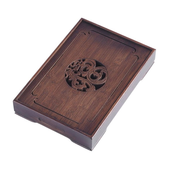 Kungfu Tea Tray, Traditional Chinese Tea Serving Board, Water Storage Drainage Kongfu Tea Plate, For Home Office Tea House Home Decoration