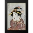 thumbnail image 1 of Kunisada, Utagawa 17x24 Black Modern Framed Museum Art Print Titled - The Actor Iwai Hanshiro, 1 of 4