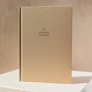 Kunitsa Co. Reading Journal. Review and Track Your Reading (Beige) - 52 Book Reviews