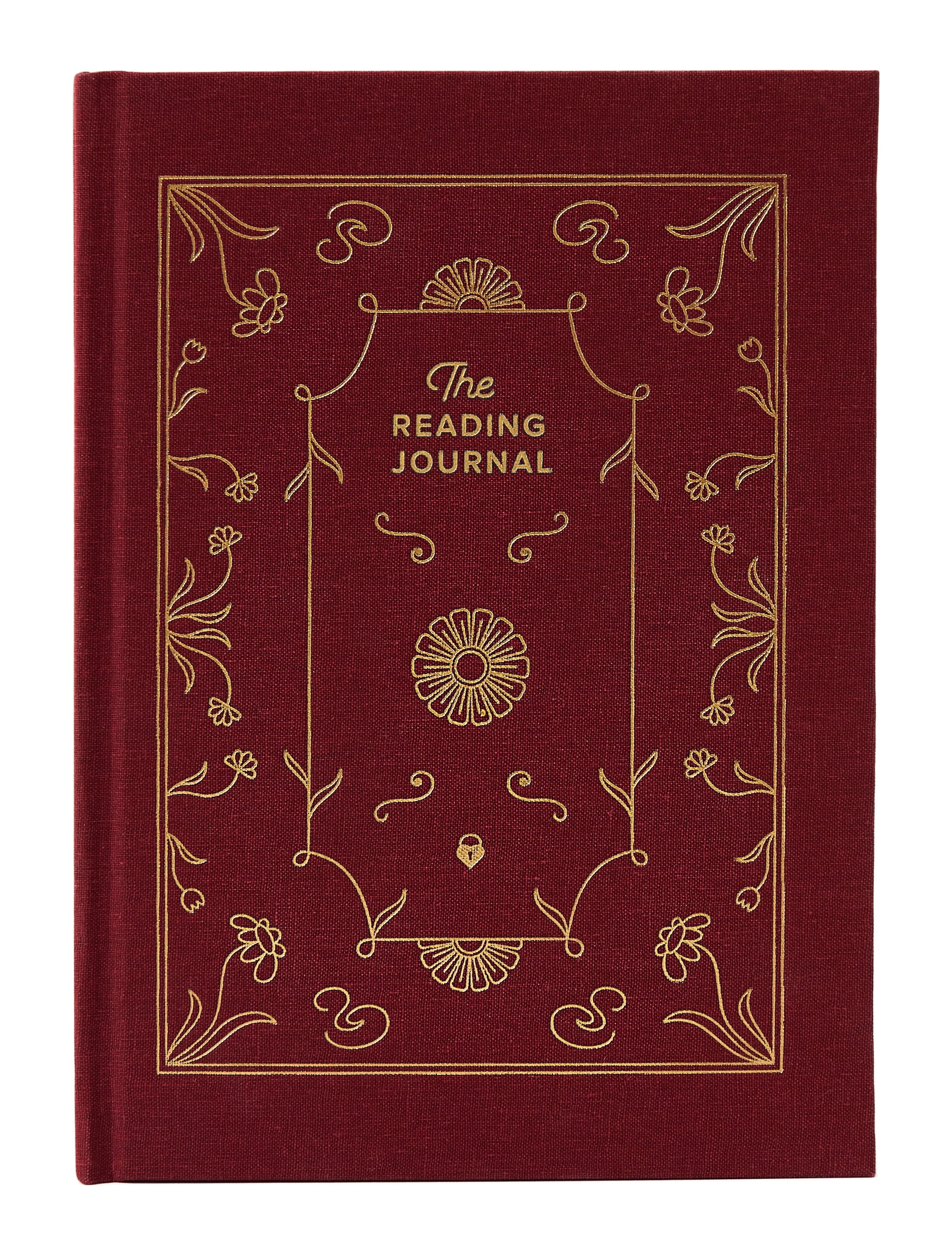 Kunitsa Co. Reading Journal. Review and Track Your Reading (Burgundy) - 52 Book Reviews
