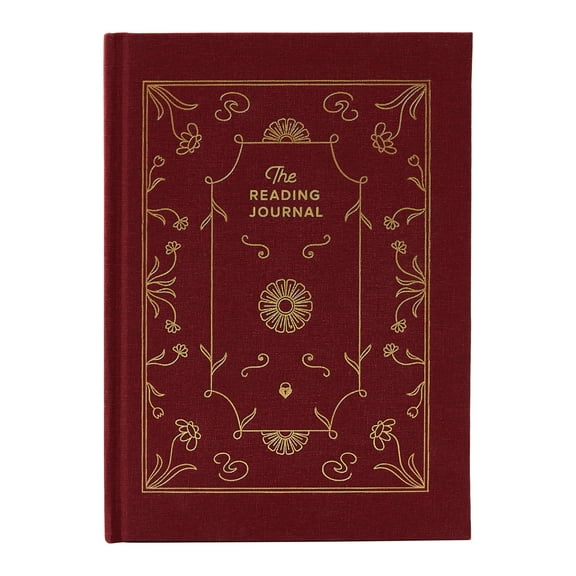 Kunitsa Co. Reading Journal. Review and Track Your Reading (Burgundy) - 52 Book Reviews