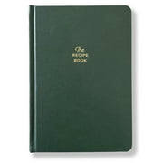 Kunitsa Co. Recipe Hardcover Blank Recipe Book to Write in Your Own Recipes, 100 recipes (Dark Pine)