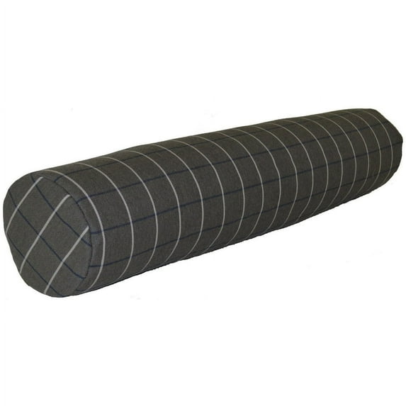 Kunkle Holdings LLC Bolster Pillow Cottage Gray 7" x 36"