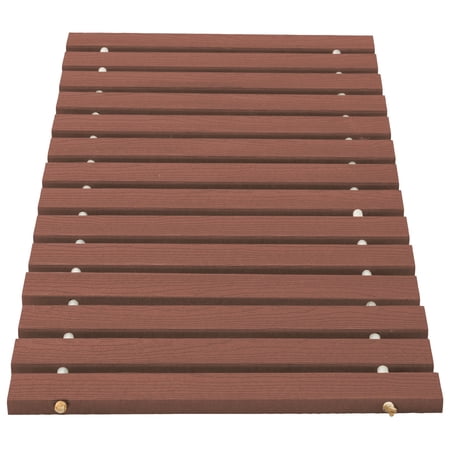 Kunkle Holdings, LLC EverGrain Roll-Up Walkway Redwood 4'W x 10'L
