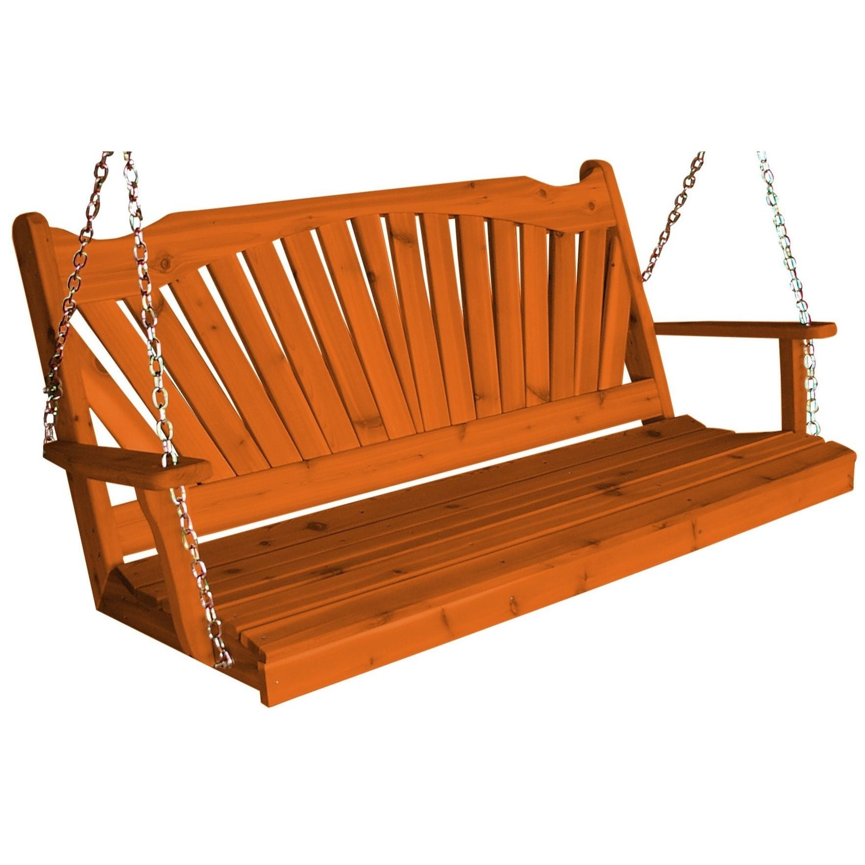 Redwood sale porch swing