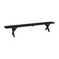 thumbnail image 1 of Kunkle Holdings, LLC Pine 8' Crossleg Bench Black, 1 of 5