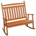 thumbnail image 1 of Kunkle Holdings, LLC Pine Double Classic Porch Rocker Redwood Stain, 1 of 5