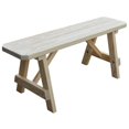 thumbnail image 1 of Kunkle Holdings, LLC Pressure Treated Pine 4' Traditional Bench Unfinished, 1 of 5
